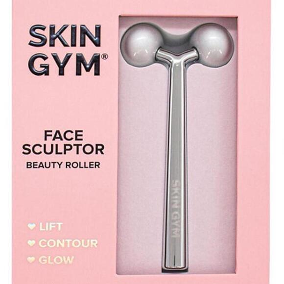Open Box - SKIN GYM Face Sculptor Beauty Roller Stainless Steel Roller Massager - Picture 1 of 2